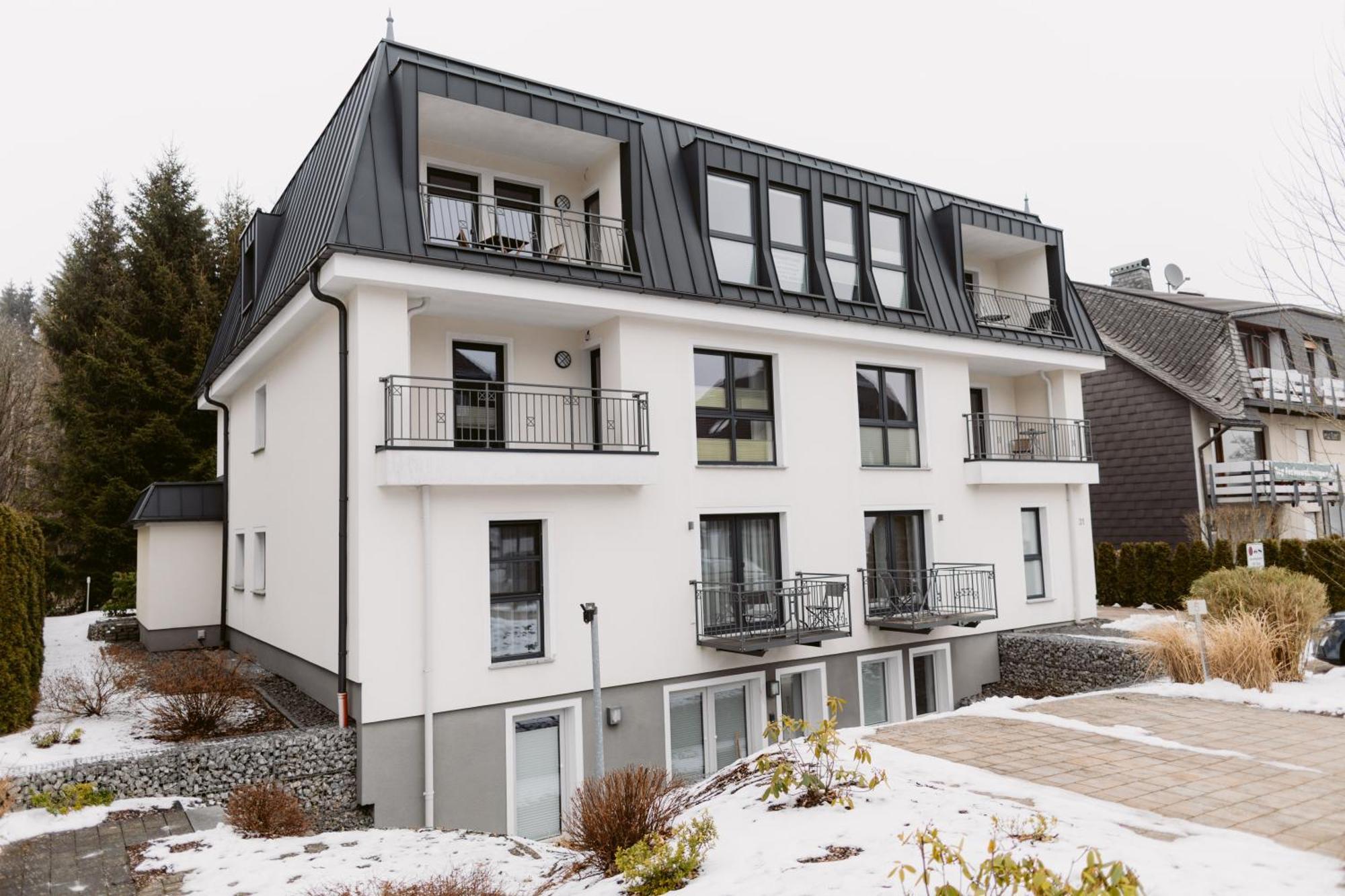 Charmante Ferienwohnung Mit Sauna Und Terrasse Winterberg Esterno foto