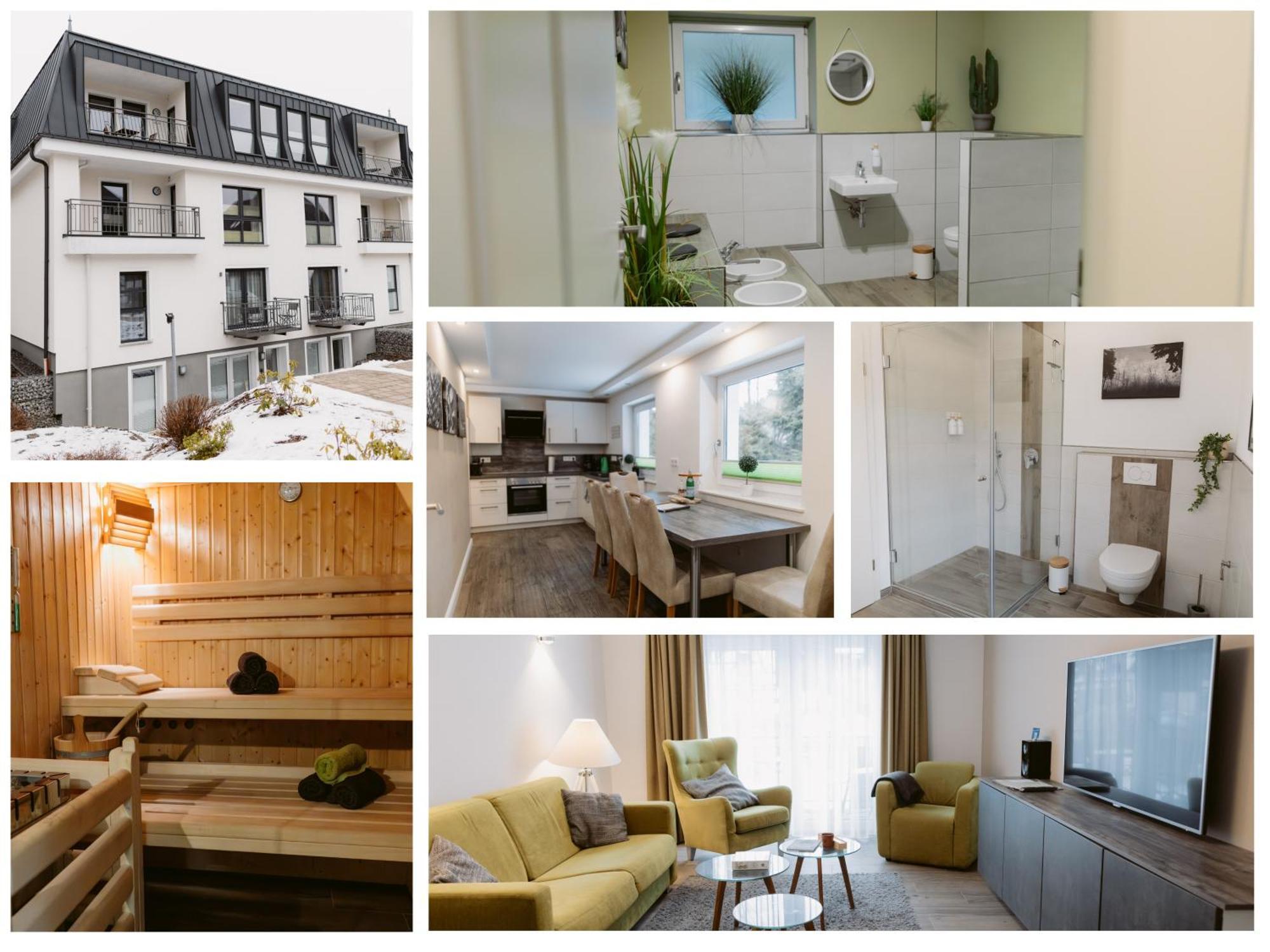 Charmante Ferienwohnung Mit Sauna Und Terrasse Winterberg Esterno foto